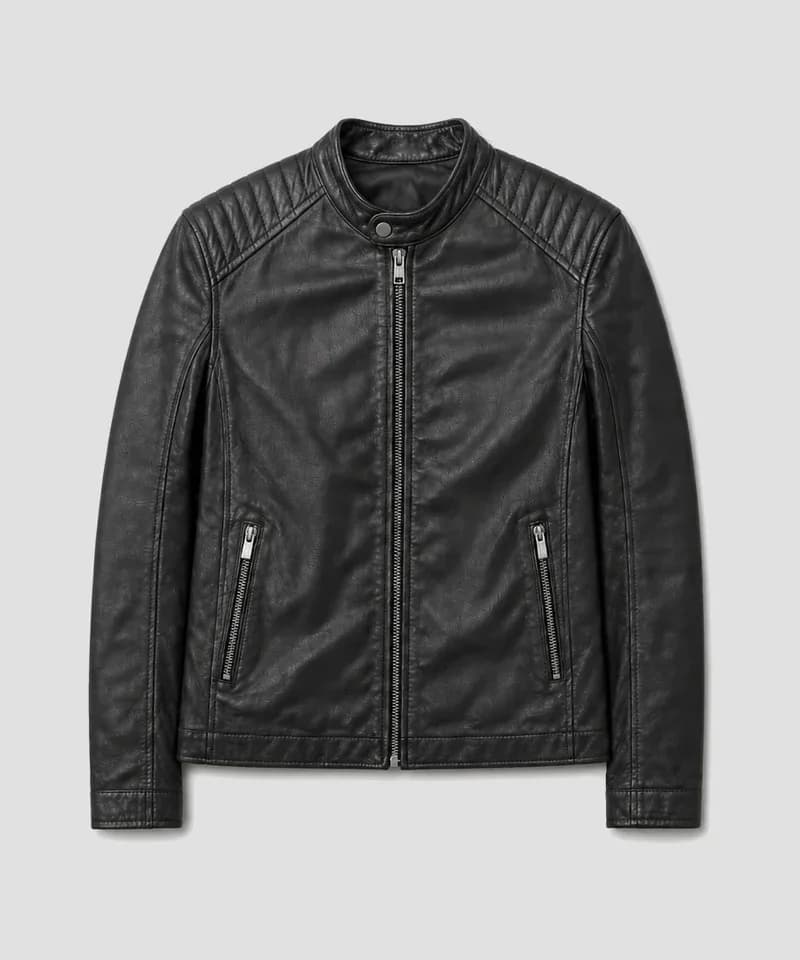 Campera biker negro — Camperas