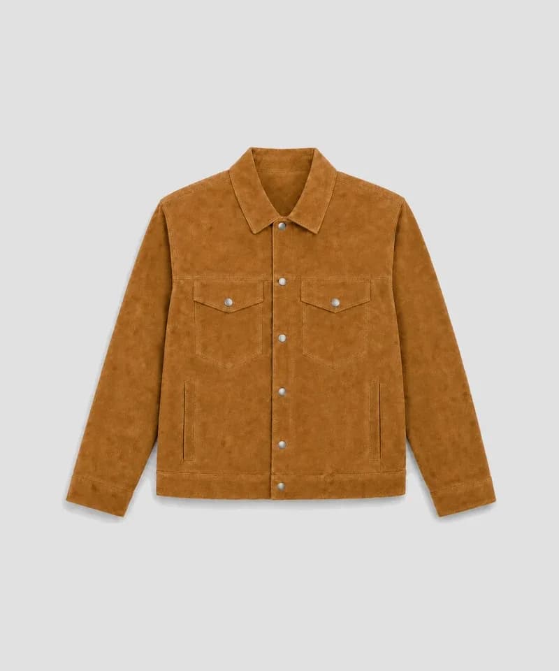 Campera gamuza cognac — Camperas