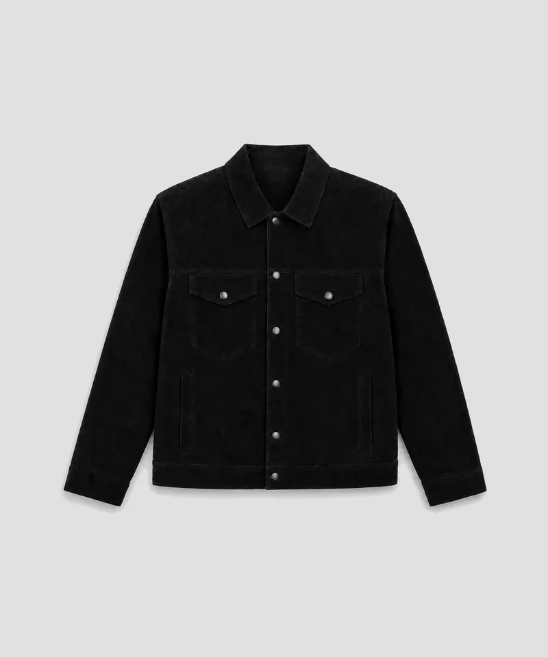 Campera gamuza negro — Camperas