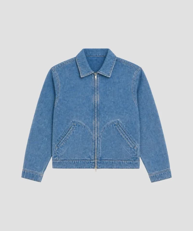Campera jean azul medio — Camperas