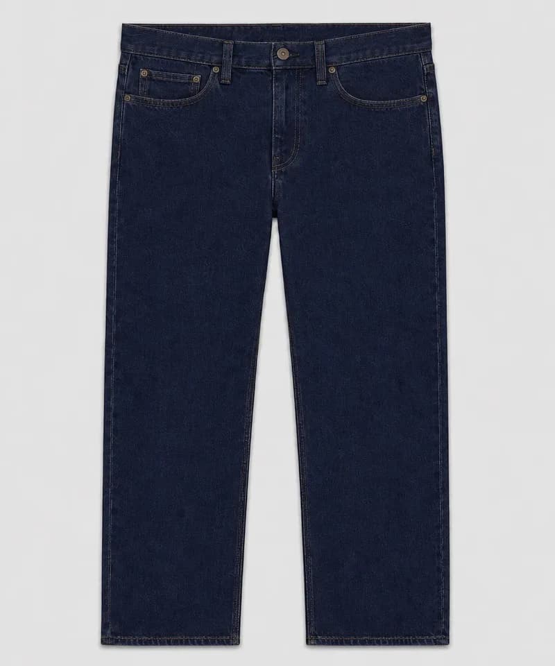 Jean liso azul oscuro — Jeans