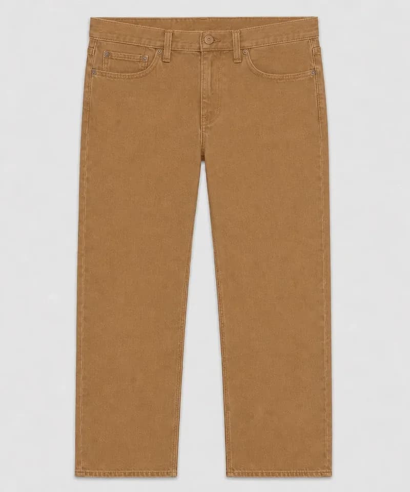 Jean liso camel — Jeans