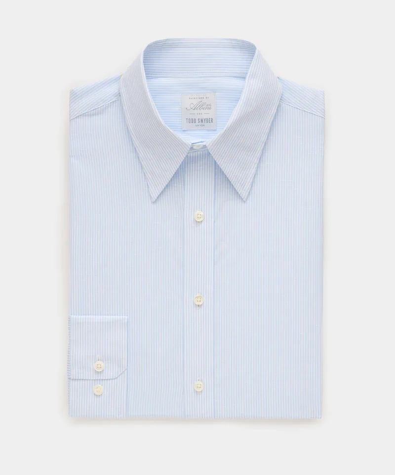 Camisa milrayas celeste